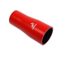 6 Length 4-ply High Temp 2.5 To 3 Id Reducer Coupler Silicone Hose Red