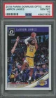 LeBron James 2018 Donruss Optic #94 - PSA 10 - GEM MINT - 1st Lakers Card !