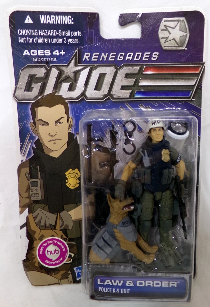 G.I. Joe 30th Anniversary Renegades Law & Order Police K-9