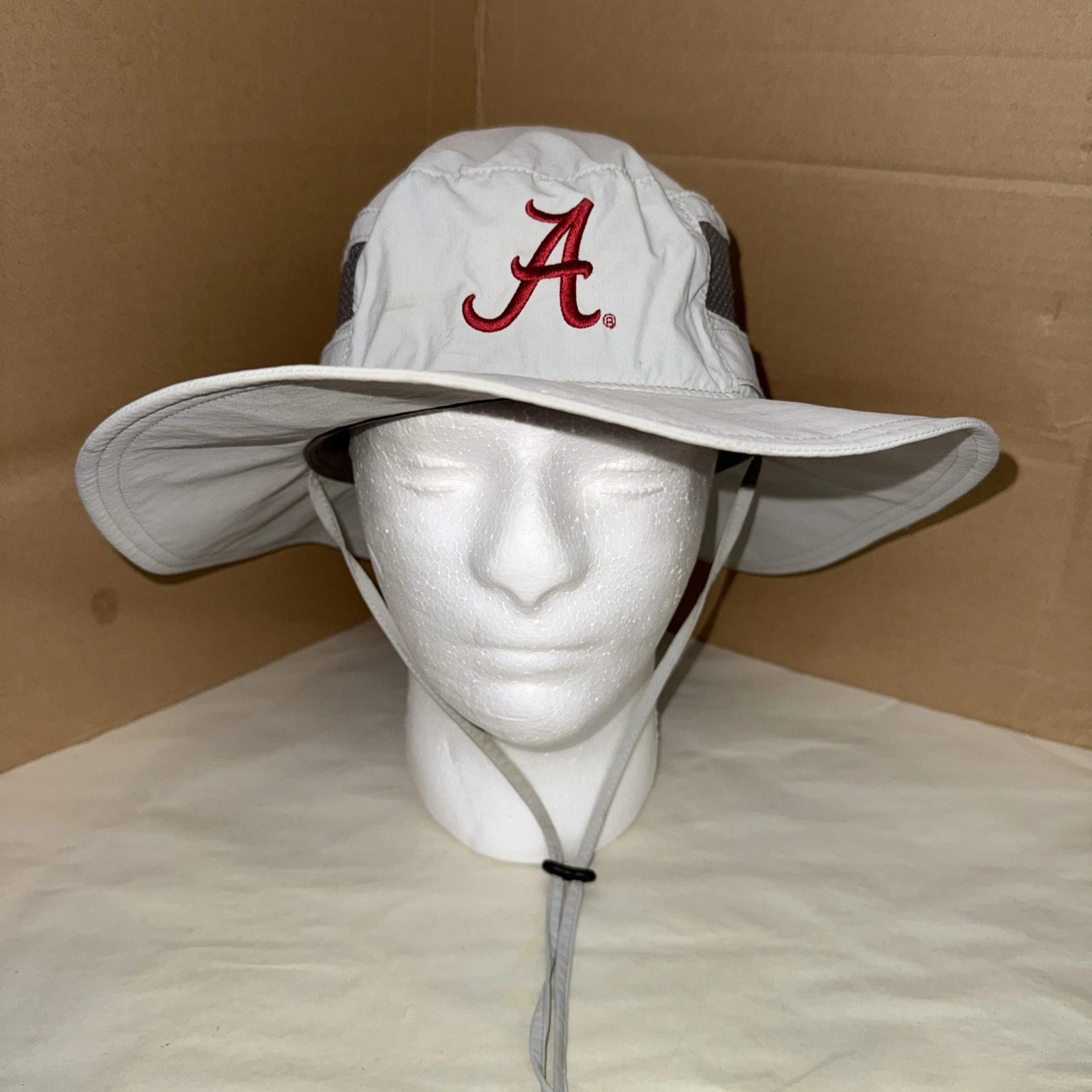 Alabama Crimson Tide Columbia Omni Shade Bucket Hat Cap Size OSFM NCAA