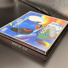 Sonic CD SEGA Mega-CD Game Boxed with Manual Included + BC Racers Demo Disc