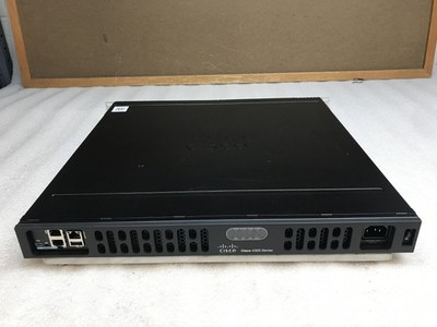 Cisco ISR4331/K9 (3GE, 2NIM, 1SM, 4GFLASH, 4GDRAM, IPB) ISR Router