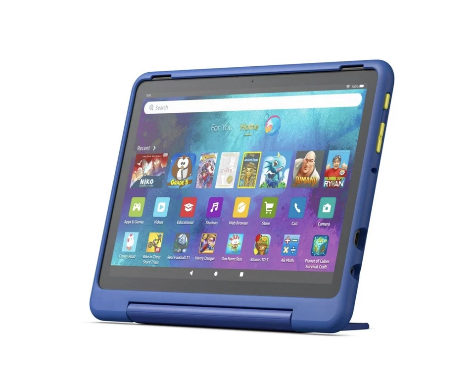 Amazon - Fire HD 10 Kids Pro - 10.1" Tablet (2023) - 32GB with Wi-Fi - Nebula - Image 4 of 4
