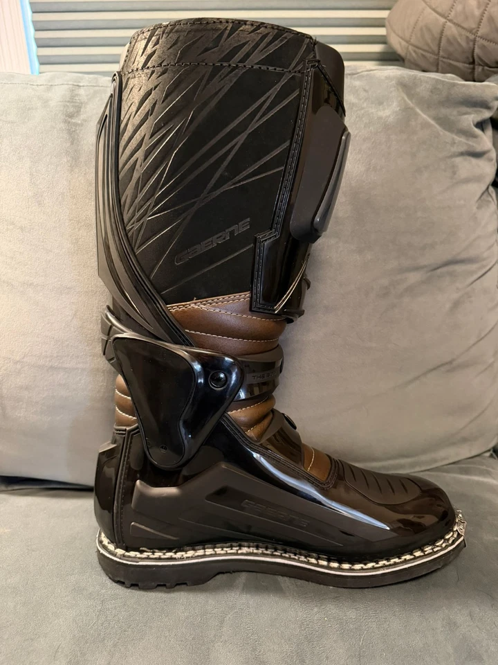 Botas Gaerne Fastback Enduro Resistencia - Negras/Marrones - Talla 10 Foto 4 de 4