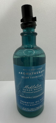 Bath & Body Works Aromatherapy Bergamot Cedarwood Essential Oil Mist *Cap Issues