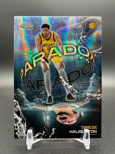 2025 Topps Chrome Tyrese Haliburton Base (RAW)