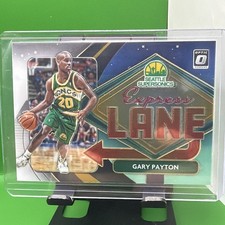 Gary Payton 2020-21 Optic Express Lane #15 Seattle SuperSonics Basketball Card