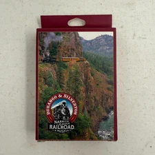 Durango And Silverton Narrow Gauge Railroad Train Colorado Playing Cards