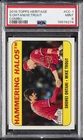 2018 TOPPS HERITAGE COMBO CARDS #CC-1 MIKE TROUT/SHOHEI OHTANI ROOKIE RC PSA 9