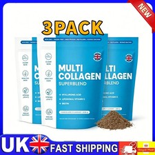 3PACK CHOCOLATE 220g Multi Collagen Superblend UK 2026 New