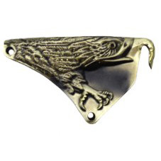 880 Helmet 3D Carved Brass Eagle