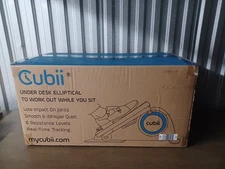 Cubii F3A2 Compact Under Adjustable Desk Elliptical Pedal Exerciser Purple New !