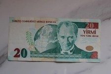 Turkey 20 Lirasi 2005
