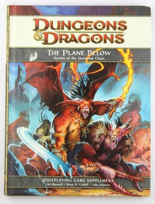 D&D 4e The Plane Below Secrets of Elemental Chaos Marmell, et al  WotC
