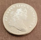 Flowing Hair Round - 1 Troy ounce - .999 Silver