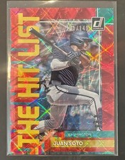 2022 Donruss Juan Soto The Hit List #THL-2 Ruby Foil parallel #d/149