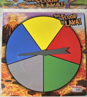 The Floor Is Lava Spinner Card Arrow & Base Replacement Part Endless Games