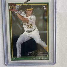 Topps Series 1 2026 Colby Thomas Oakland Athletics Rookie Insert 1991 #T91-6