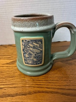 Bones 2020 green Mint invaders from Chocolate Space Deneen coffee mug