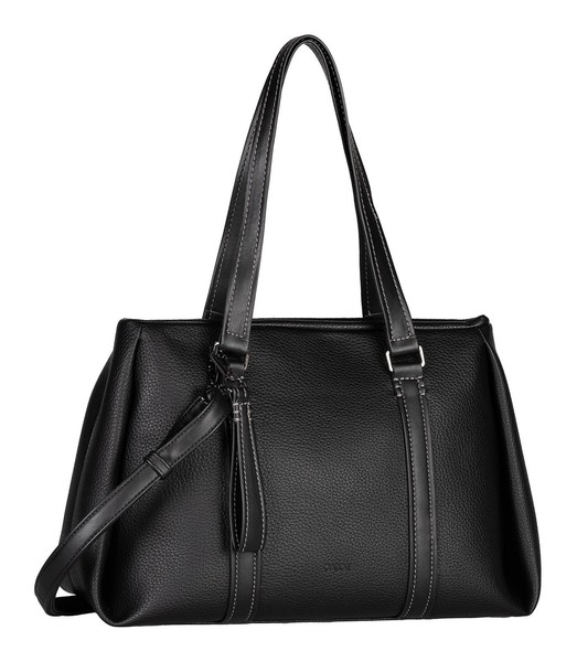 Gabor Sloanne Zip Shopper L Schultertasche UmhäNgetasche Tasche Black Schwarz-image