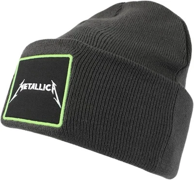 Metallica Mütze Unisex Amplified Collection - Patch Beanie charcoal Standard