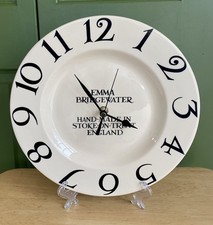 Stunning Emma Bridgewater  Black Toast And Marmalade Clock Extremely Rare 