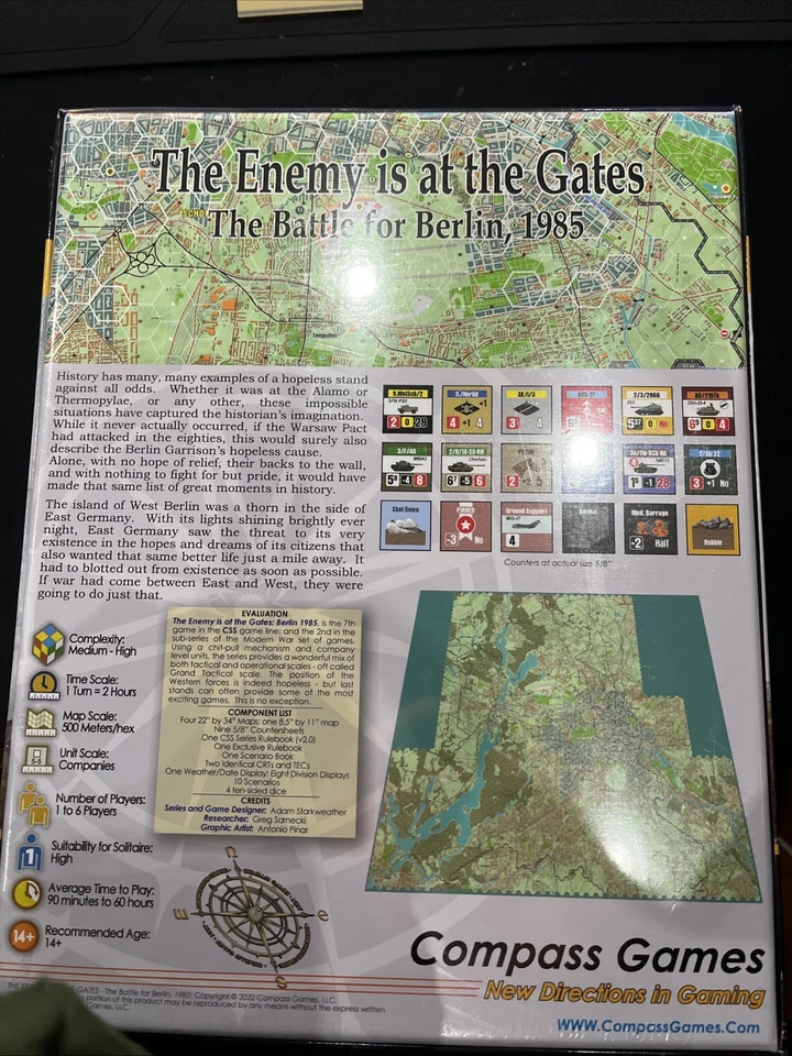 Compass Games: Modern War Volume 2: The Enemy is at the Gates УСАДКА - Изображение 2 из 2