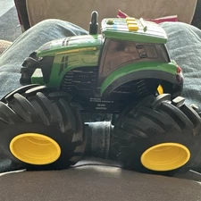 John Deere Monster Treads Tractor with Sound And Lights (Tested, Working)