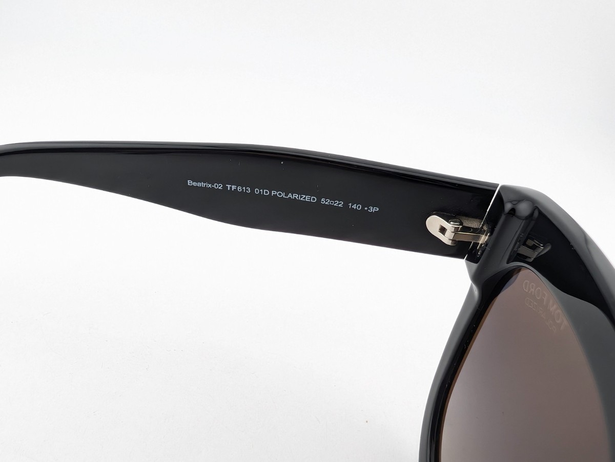Tom Ford Sunglasses, Polarized Lenses, Beatrix-02 TF613 01D  display picture 1