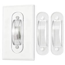 Wall Switch Guards Plate Covers Child Safety Security Home 2 Piece, Clear