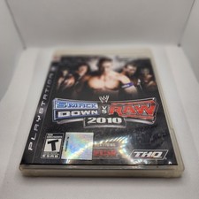 Smackdown VS Raw 2010 Ps3 CIB EN/FR Tested