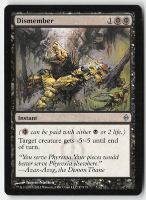 MTG - Dismember #57 - Regular - NPH New Phyrexia