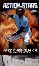 2023 Topps Chrome Update #ASC-30 Jazz Chisholm Jr. Action Stars - ML