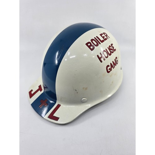 Vintage J&L Steel Aliquippa Hard Hat Boiler House Gang Hand Painted MSA Helmet
