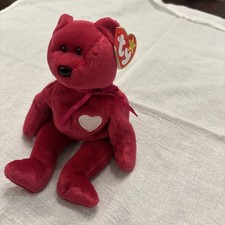 TY Valentina Beanie Baby Bear