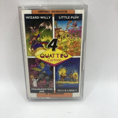Amstrad CPC 4 Quattro Cartoon CodeMasters Retro Gaming 464/664/6128