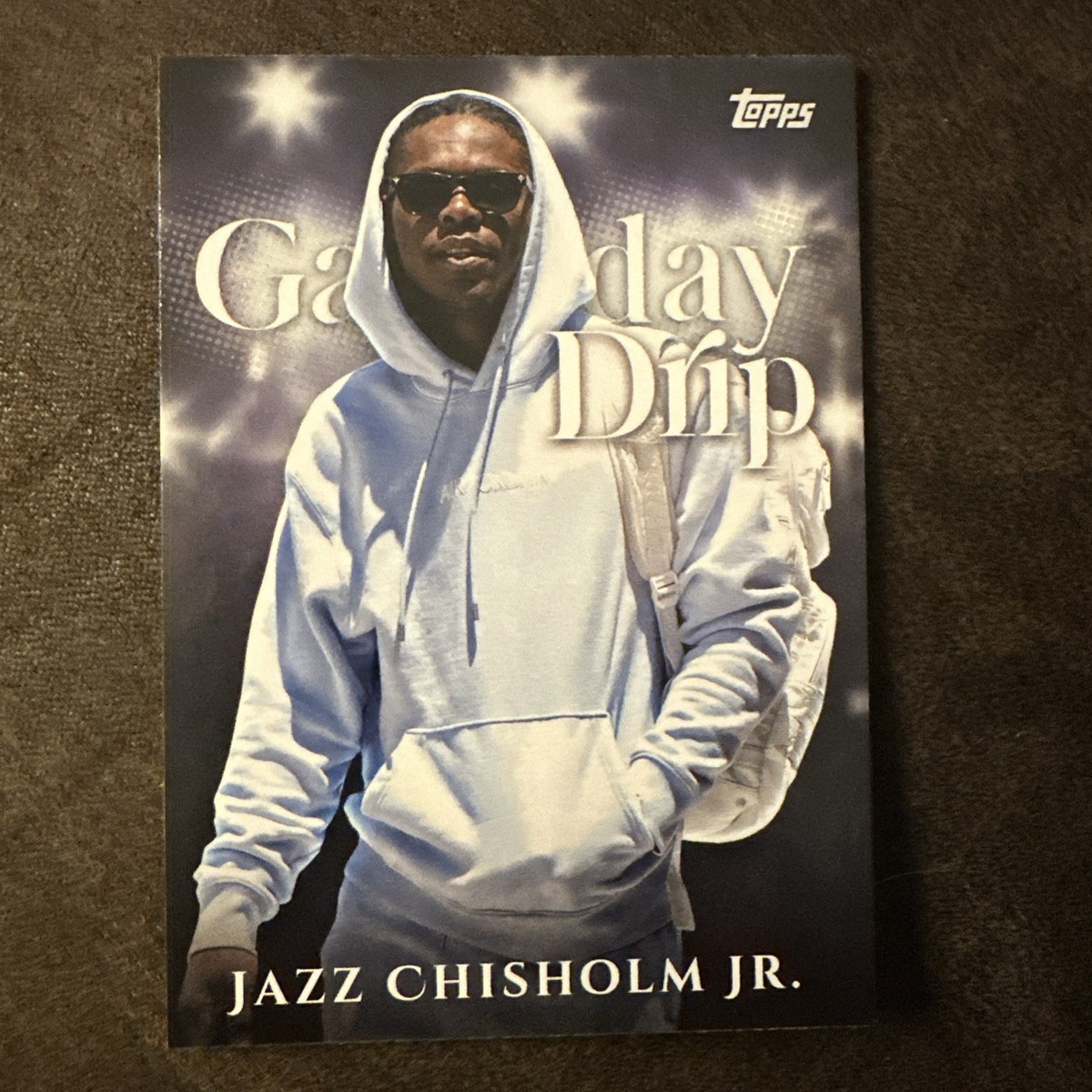 2025 Topps Series 1 Celebration Jazz Chisholm Jr. Game Day