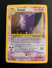Pokemon Card - Gengar 5/62 Fossil Holo Rare Unlimited WOTC Vintage