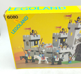 LEGO 6080 King's Castle ONLY BOX EMPTY OVP Vintage Retro Castle Ritter