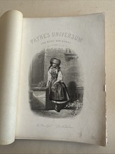 Payne's Universo E Libro D'Arte 1853 54pz Incisioni Acciaio Collezione Grafica