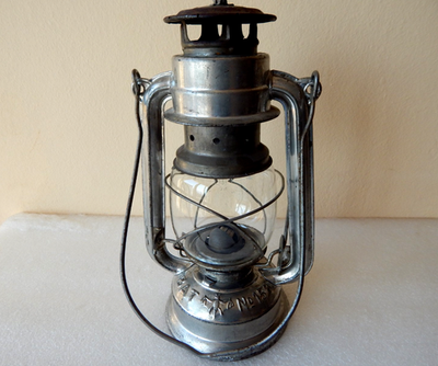Vintage BAT №158 Old Lantern Oil Kerosene Lamp Nights Decoration