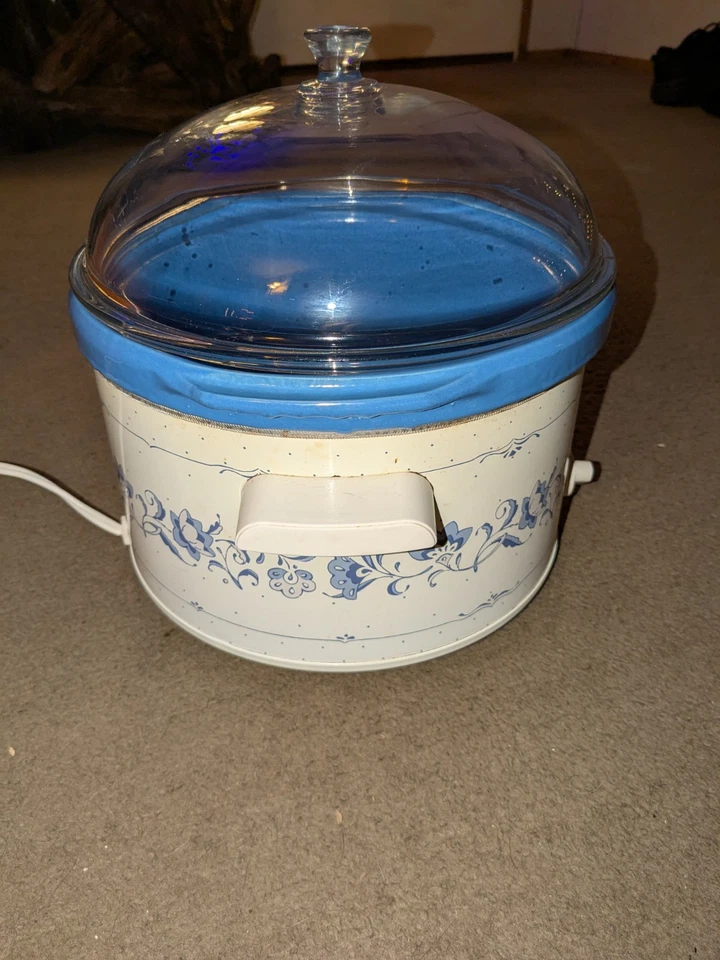 Rival Crock Pot Stoneware Slow Cooker Removable Stoneware Model 3154/3  USA Made - Image 4 of 4