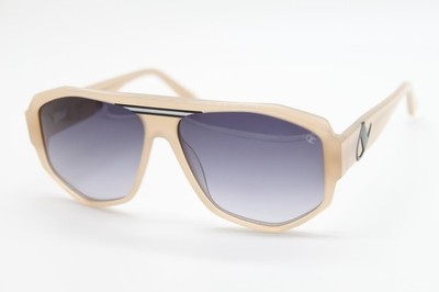 NEW CHAMPION NARIO C03 BEIGE AUTHENTIC SUNGLASSES 60-13
