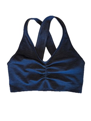 Alphalete Amplify sports bra racerback Black Size Medium No Pads