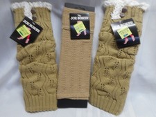 Joe Boxer Leg Warmers Boot Women 3 Pairs Fashion Cable Knit Warm Leg Warmers