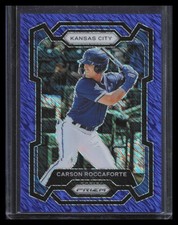 Carson Roccaforte 2024 Panini Prizm #270 Blue Shimmer Prizms #/15