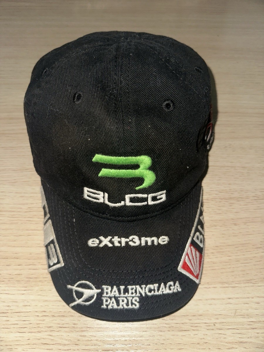 Preowned Balenciaga Racer Sports Cap Black | eBay