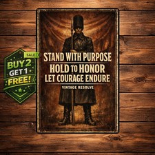 Paws First Humorous Pet Warning Vintage Distressed Metal Sign Wall Decor