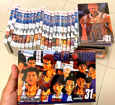 Slam Dunk Manga Vol. 1-31 Complete Set English Comics Physical