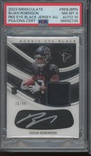 2023 Panini Immaculate Black Bijan Robinson /99 Jersey RC NM-MT PSA 8 10 Auto
